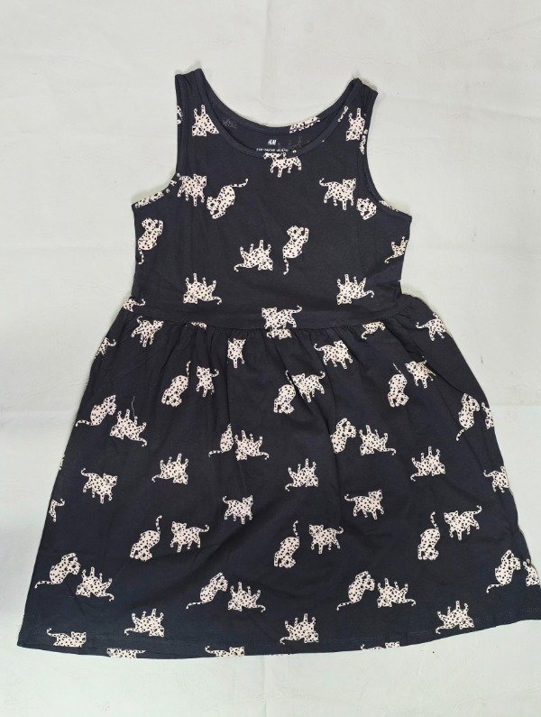 Vestido hyM talle 6/8 tigre