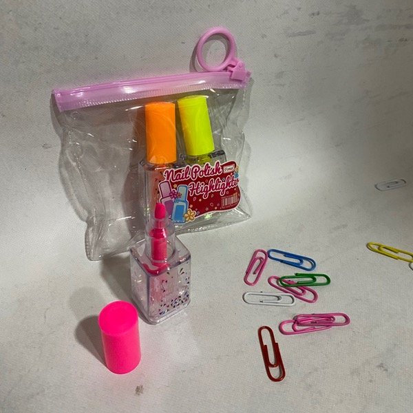 Producto - Estuché x 3 mini resaltadores símil esmalte