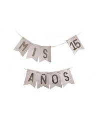 Producto - Set de Globos Quince Años Violeta con Corona y Deco Party . 76 Artículos - 4