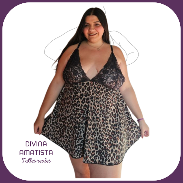 Producto - Baby doll animal print