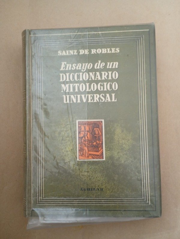 Producto - Ensayo de un diccionario mitológico universal - Sainz de Robles - Aguilar 1958