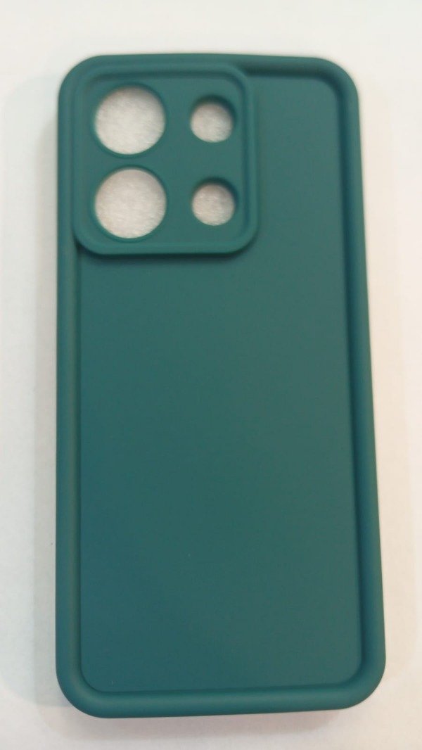 Producto - Funda Silicona Premium Verde para Xiaomi Redmi Note 13