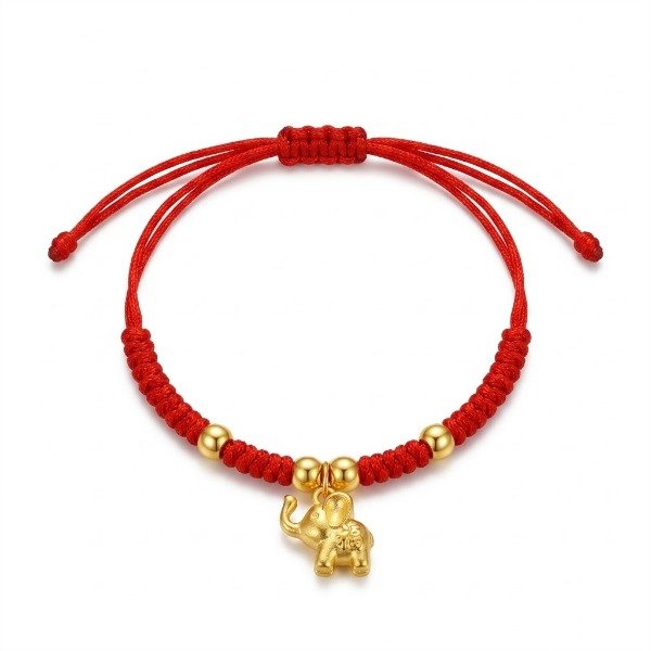 Producto - Pulsera Hilo Rojo Elefante