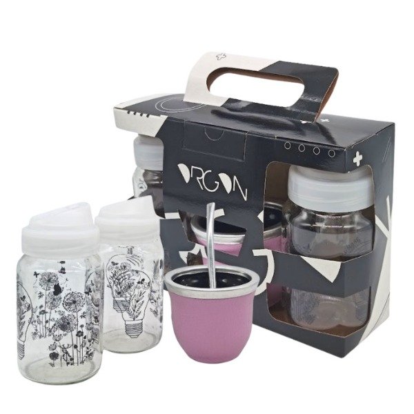 Producto - SET VIDRIO VITRIFICADO CON MATE VIDRIO FORRADO EN CAJA