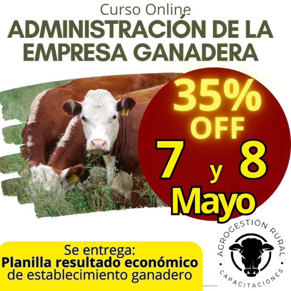 Producto - Curso online Administración de la Empresa Ganadera