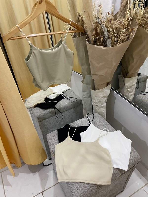 Producto - Top microribb corto