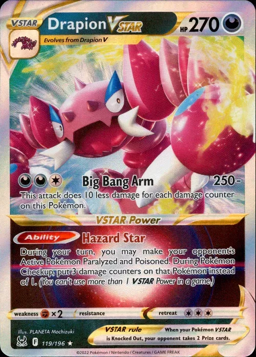 Producto - Drapion VSTAR - 119/196 - Lost Origin