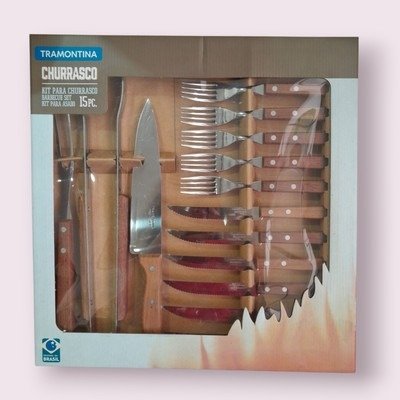 Producto - KIT TRAMONTINA X 15 PIEZAS CHURRASCO