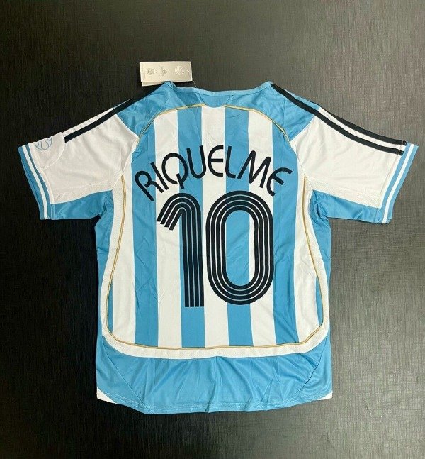 Producto - Camiseta Selección Argentina Retro 2006 Juan Román Riquelme IMPORTADA