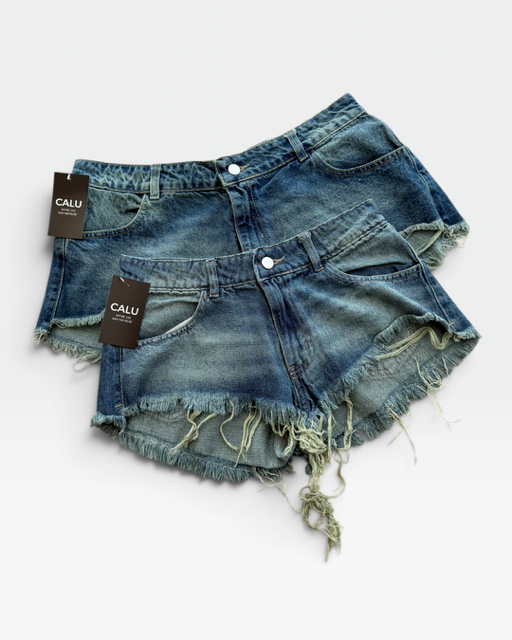 Producto - SHORT DE JEAN TIRO BAJO OXIDO JARKIV 0760