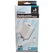 Producto - Cargador para IPhone Royacell 4.8A + cable usb lightning