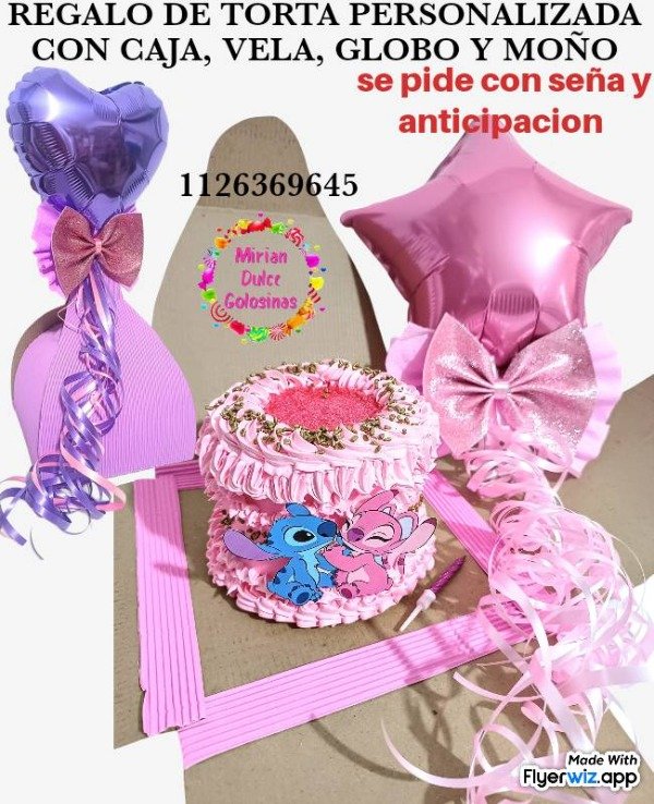 Producto - Mini desayuno Stitch y angela