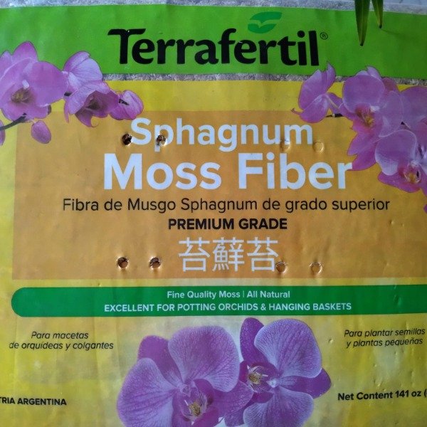 Producto - Musgo sphagnum en hebras (deshidratado) x 250litros - 1