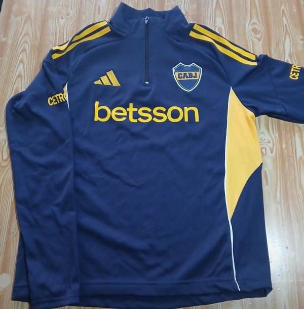Producto - BUZO DE ENTRENAMIENTO AZUL - BOCA JUNIORS 2025/26