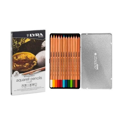 Producto - LAPIZ DE COLOR LARGO ACUARELABLE REMBRANDT CAJA X12 UNIDADES LYRA -