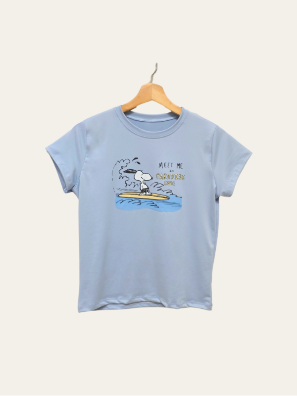 Producto - Remera Snoopy Surf estampada (soft con DTF) - 3