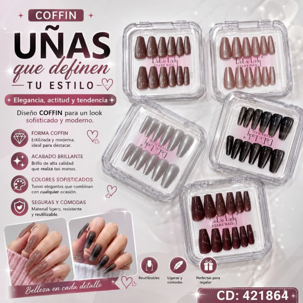 Producto - UÑAS COFFIN