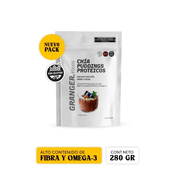 Producto - CHIA PUDDINGS CHOCOLATE 300 GRS. - GRANGER
