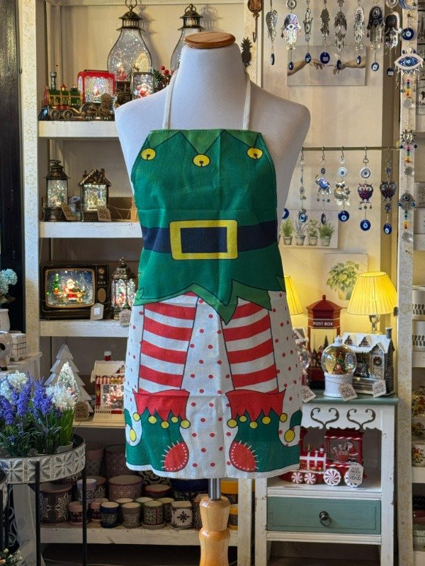 Producto - Delantal Navideño Cód. D7 (Efectivo: 19.920)