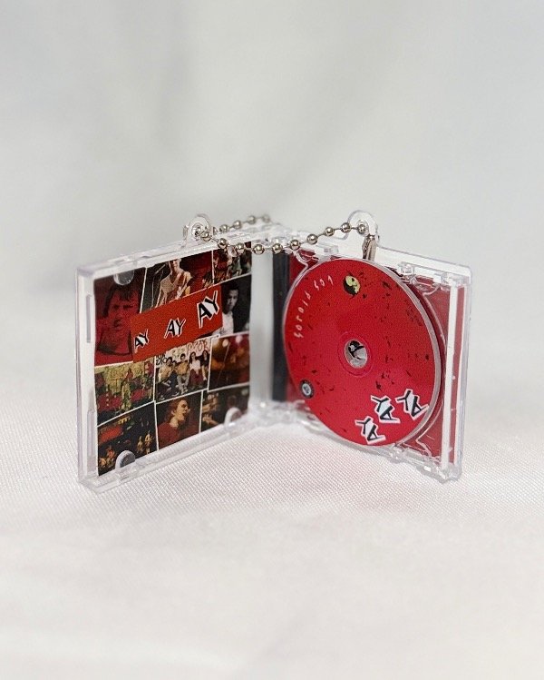 Producto - Llavero Mini Cd AY AY AY Los Piojos con NFC - Llaveros - 1