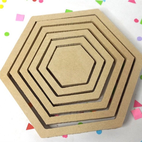 Producto - Encastres de Formas  Hexágono