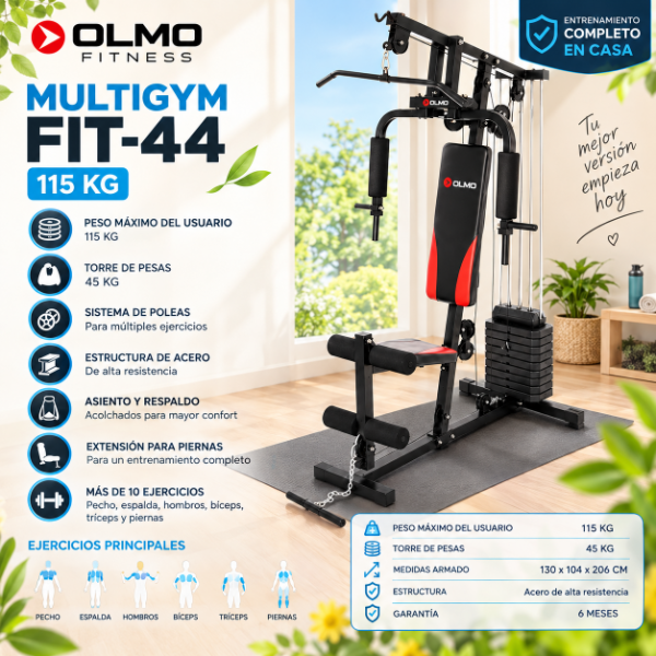Producto - MULTIGYM OLMO FIT-44 115KG