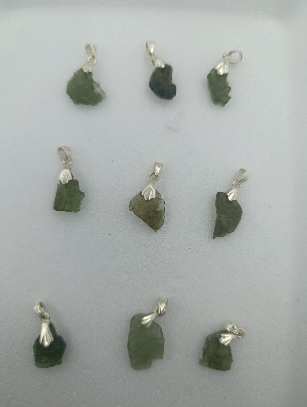 Producto - Dije en plata en Moldavita 925 - 10