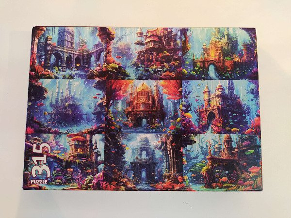 Producto - Puzzle / Rompecabezas Zeppelin 315 piezas - Mundos Subacuáticos [Alquiler]