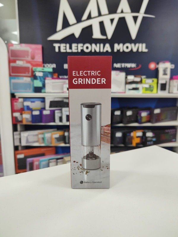 Producto - Pimentero Molinillo Electrico Recargable Acero Inox. Aitech EC101223