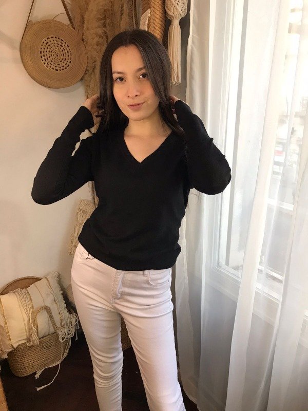 Sweater ginebra negro — imagen 2