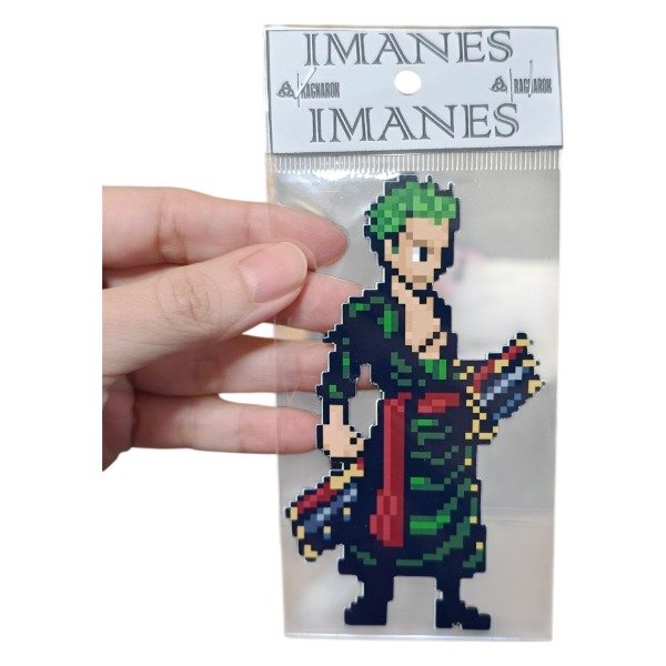 Producto - Iman Zoro One Piece Pixel Art Ragnarok Otorii