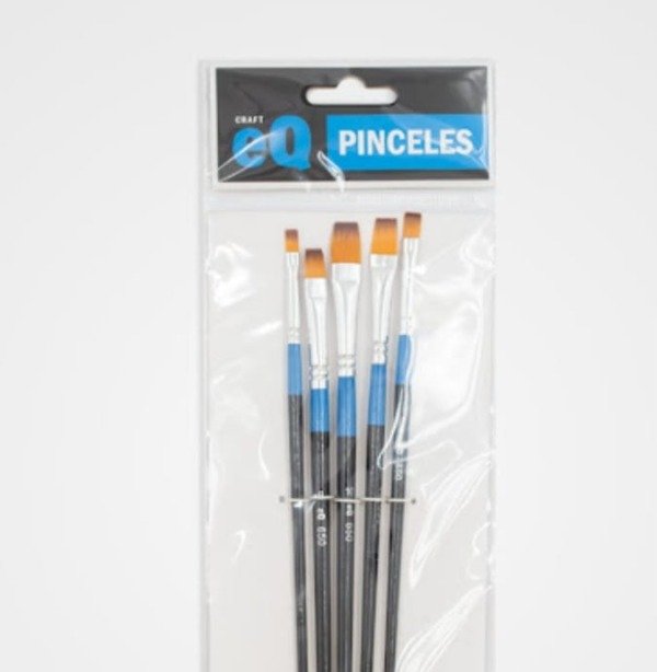 Producto - SET PINCELES EQ (CHATO SERIE 650)