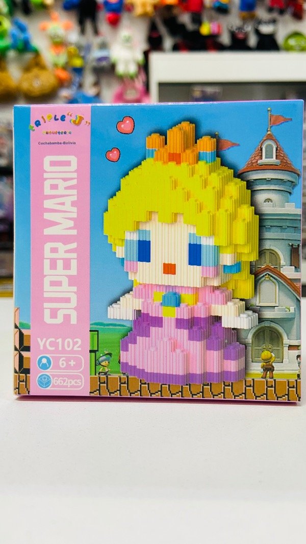 Producto - Rompecabezas Blocks Mario Bros Princesa Peach YC102