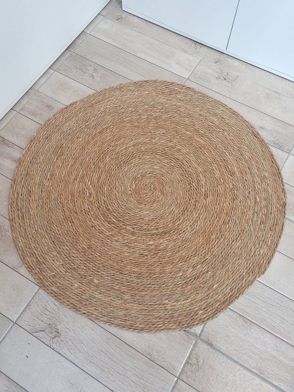 Producto - Alfombra Circular de Fibras Naturales