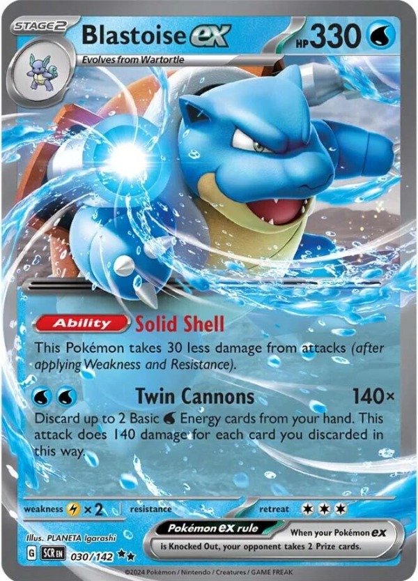 Producto - Blastoise ex - 030/142