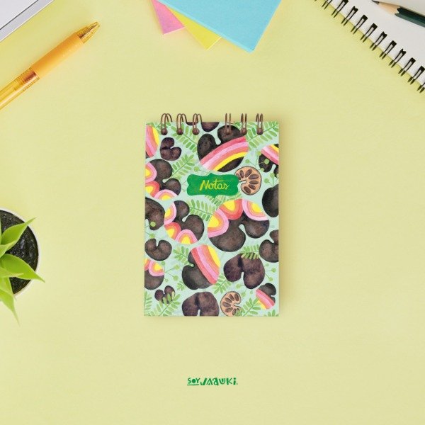 Producto - Libreta A6 / Timbó Colorado