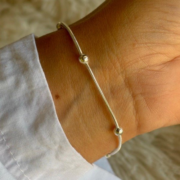 Producto - Pulsera con bolitas (cod.848)