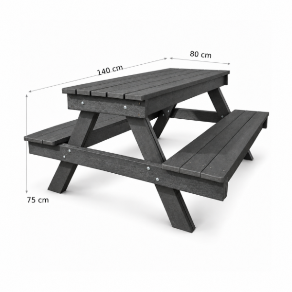 Producto - Mesa Canadiense Picnic 4 Personas Madera Plastica - 1