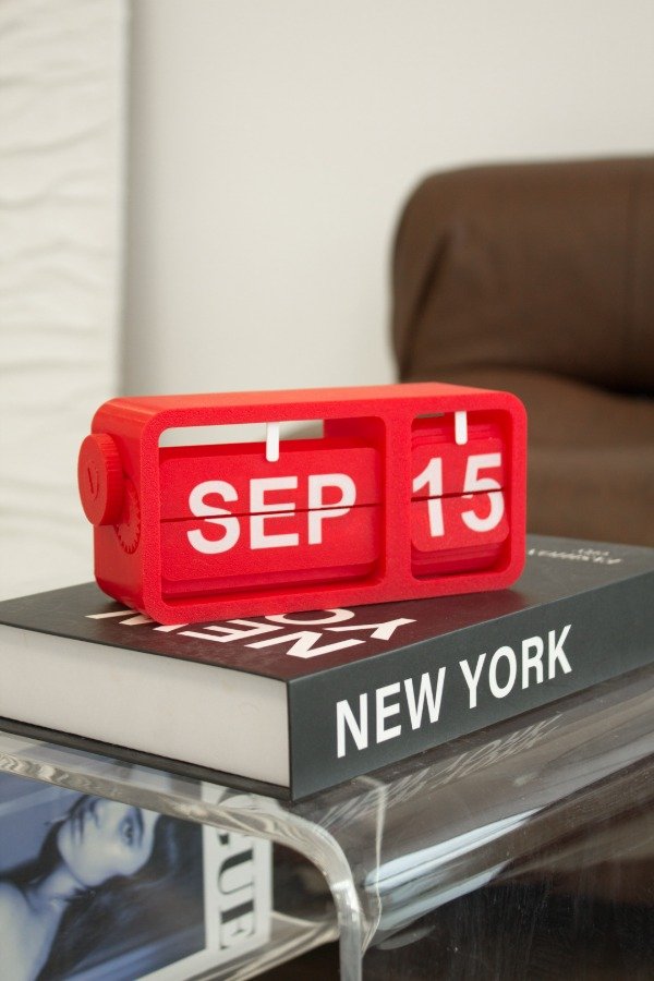 Producto - Calendario Giratorio Rojo