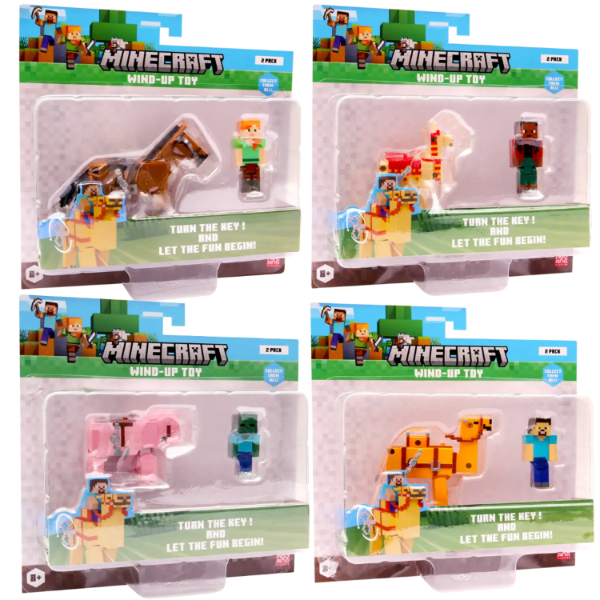 Producto - Minecraft Playset Wind-Up