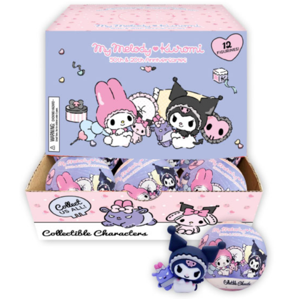 Producto - Hello Kitty And Friends My Melody And Kuromi 3D Figurines CAPSULA SORPRESA x1