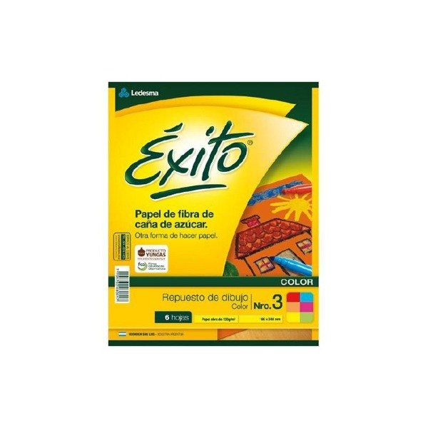Producto - REPUESTO DIBUJO N3 COLOR EXITO 6HJS