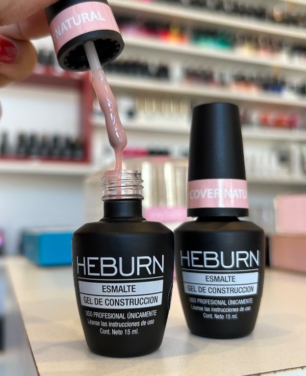Producto - Gel de construcción Heburn COVER NATURAL 15ml