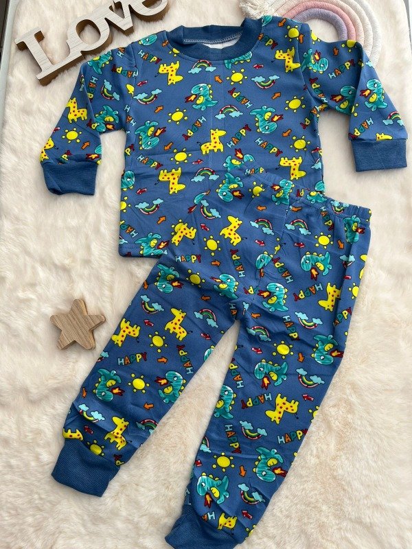 Producto - Pijama Termico Bebe Estampado - COD 1385
