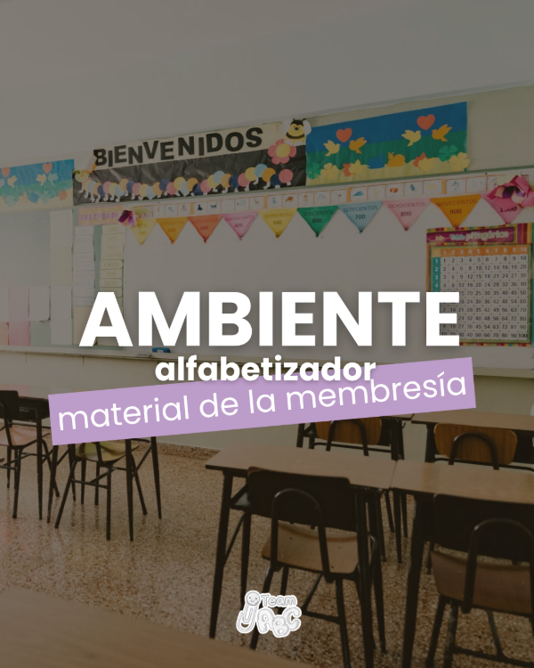 Producto - Ambiente alfabetizador