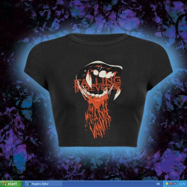 Producto - IM NOT A VAMPIRE - baby tee