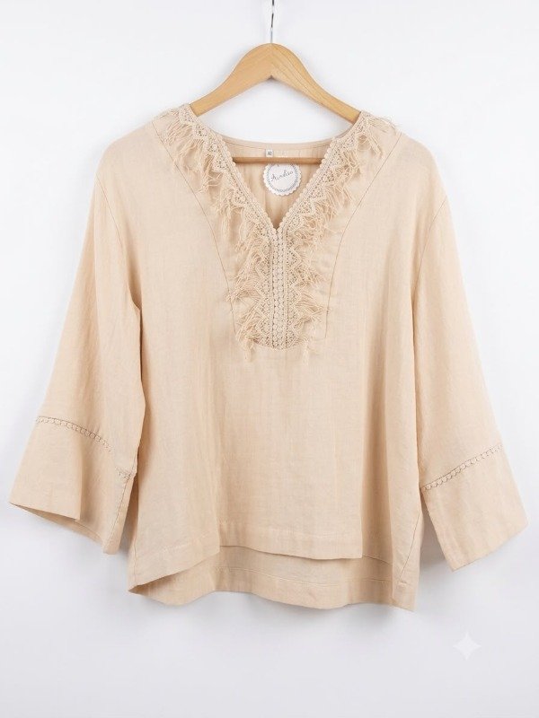 Producto - Camisa Pluma (beige)
