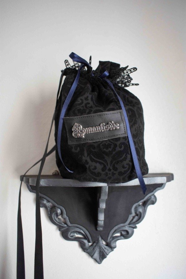 Producto - Carterita Pandora con hechizo indetectable de extensión negro con azul