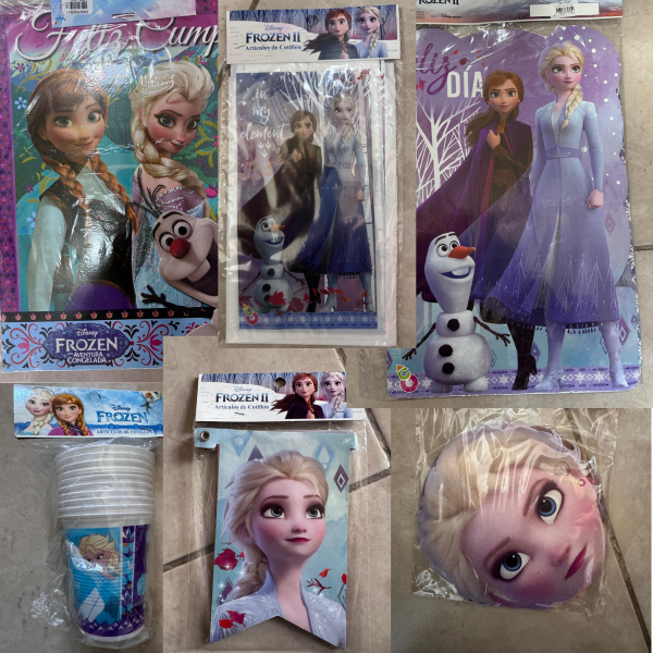 Producto - FROZEN - Artículos para Cumpleaños -