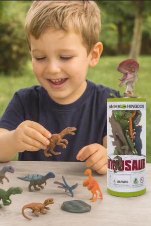 Producto - NT-910	TUBO DINOSAURIOS DISPLAY